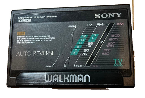 Sony f501 radio cassette - sony, wm-f501