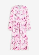 Midikleid Gr. 48 Weiß Pink