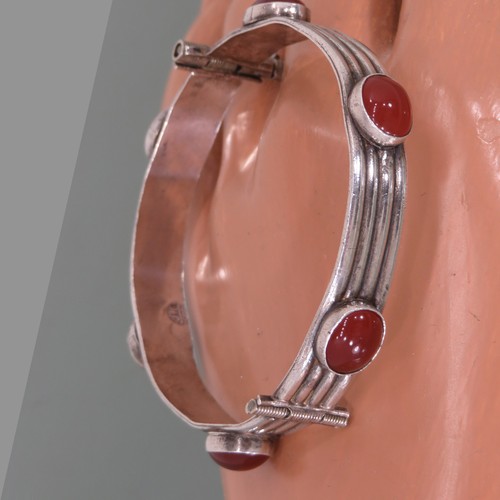 Design silber armreif karneol - design,