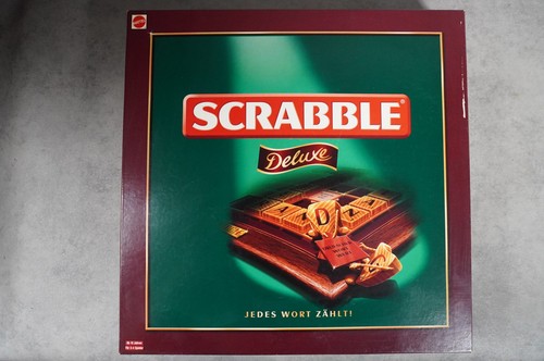 Mattel scrabble deluxe 53581 - scrabble,