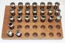 24x Spannzangen Zugspannzangen BOLEY - Drehbank - L=73 Schaft=20   2,0 - 15,0 mm