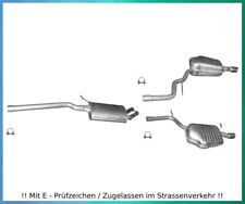 Auspuff für Audi A4 (B6 B7)