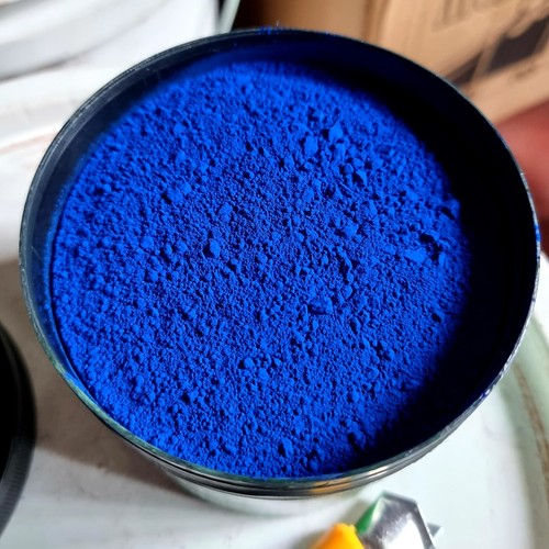 Blaues eisenoxid pigment - eisenoxid,