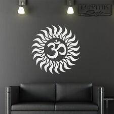 Wandtattoo Wandaufkleber AUM Symbol Sonne Goa - WE04