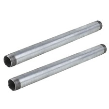 2x Rohrdoppelnippel 1" 33 x