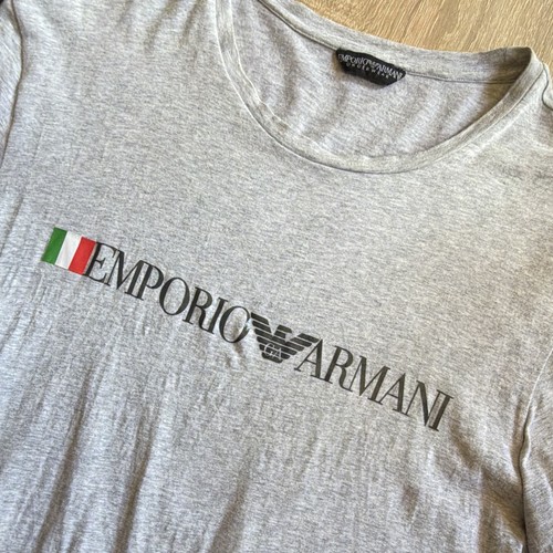 Emporio armani edelshirt grau - armani,
