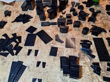 Lego platten flach in Schwarz  Teilenummer und Menge Wählen