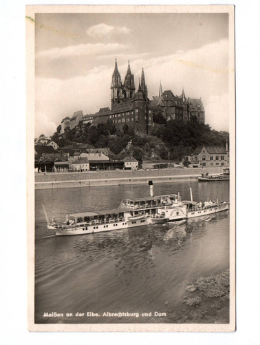 Foto meißen der elbe - foto,