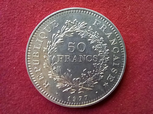 Frankreich francs 1977 - frankreich, 50