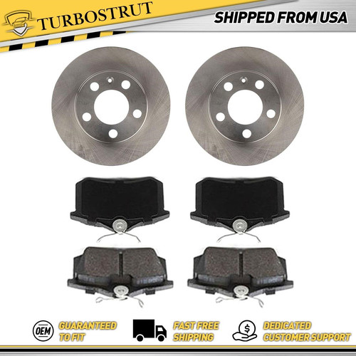 Rear brake rotors - oe,