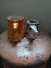 Aschenbecher und Ein Übertopf