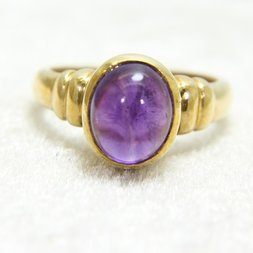 Schwerer amethyst cabochon - schwerer,