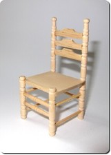 Miniatur puppenstube stuhl - puppenstube,