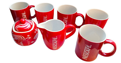 Nescafe becher milchkanne - nescafe,