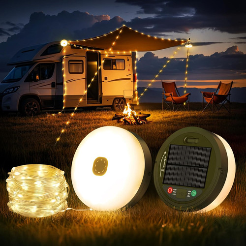 10m camping lichterkette - camping,
