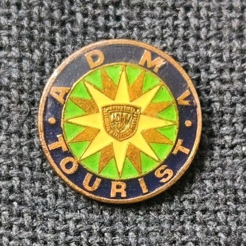 Abzeichen ddr admv tourist - admv,