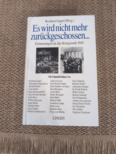 Reinhard appel buch wird - reinhard, es