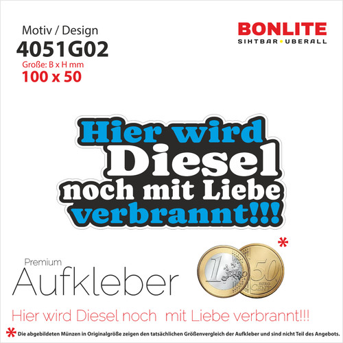 Hier wird diesel fun - hier,