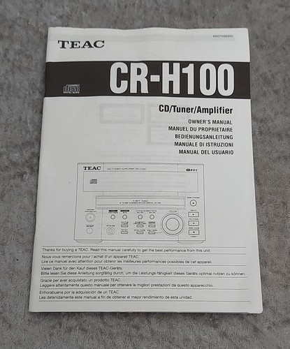 Teac 100 anleitung - 100,