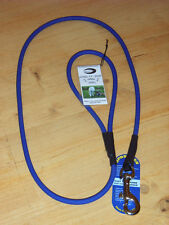 NEU BioThane, rund, 8mm, BLAU