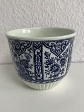 Royal Sphinx Maastricht Delfts Blumentopf Keramik  Blumenmotiv . 