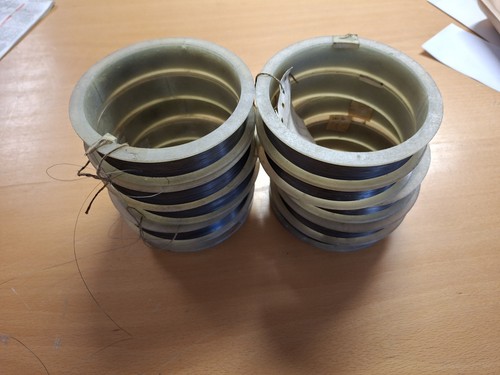 Wolframdraht 185mm rollen - 0,185mm, 10