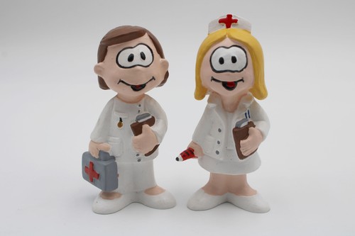 Arzt und krankenschwester - krankenschwester, -set