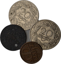 Polen Zloty  Groszy 1936  4