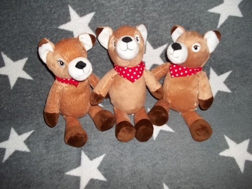 Kuscheltier ferrero - ♥, 3x