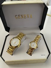 Uhrenset, goldfarben, nickelfrei, Geneva