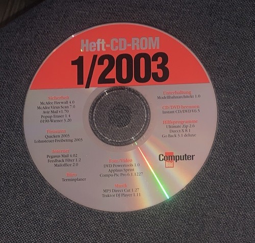 Computer bild heft cd - computer,