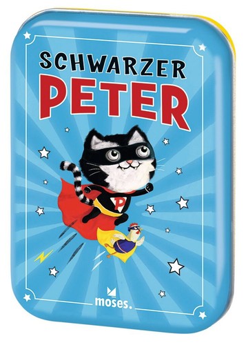 Schwarzer peter - schwarzer, (kinderspiel)