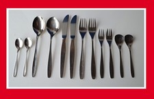 WMF 2 komplette Gedecke Verona 7500 - 12 Teile Cromargan Entwurf Kurt Mayer