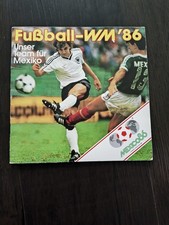 Duplo Hanuta Ferrero Sammel-Album Fußball- WM `86 Unser Team in Mexiko