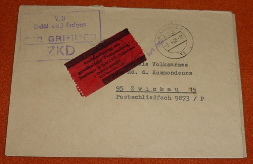 Erdöl erdgas grimmen nva - &,