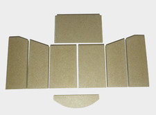 Feuerraumauskleidung für Hark 40 Kaminofen Brennraum Ersatzteile