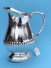 TOP: Großer 1,75 Ltr. Wasser-Krug, Queen Anne Stil, versilbert, H-23 cm, SAfrika