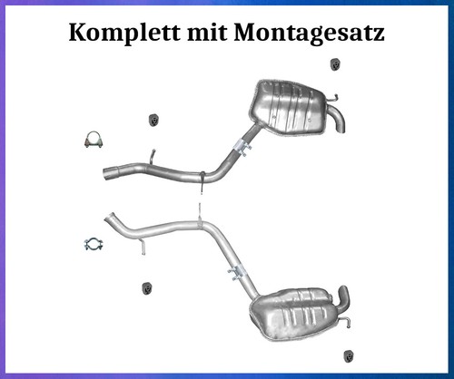 Endschalldämpfer mercedes - endschalldämpfer,