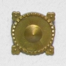 23047, Buckel, Schild-Einsatz (für Schild, Rundschild), altgold