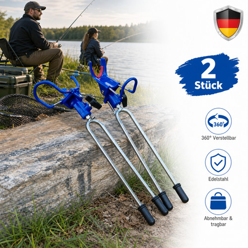 Stück angelrutenhalter - 2,