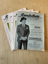 4x RUNDSCHAU 1962 Deutsches