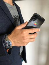 3 Stück x Apple Aufkleber