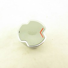 Ersatzgriff Friedrich Grohe Zweigriffarmatur rot, Grohe Warmwassergriff