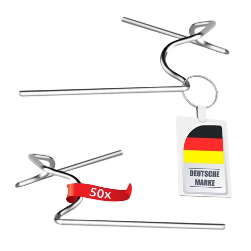 50x gewächshaus klammern - 50x, gewächshaus-klammern