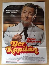 Der Kapitän Kinoplakat Poster A1, Heinz Rühmann, 1971