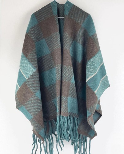 Stoff für poncho aus - stoff,