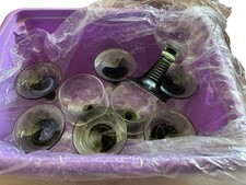 9er Set Vintage Weinrömer