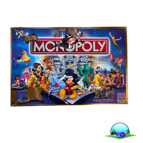 Monopoly disney edition - monopoly, 3d