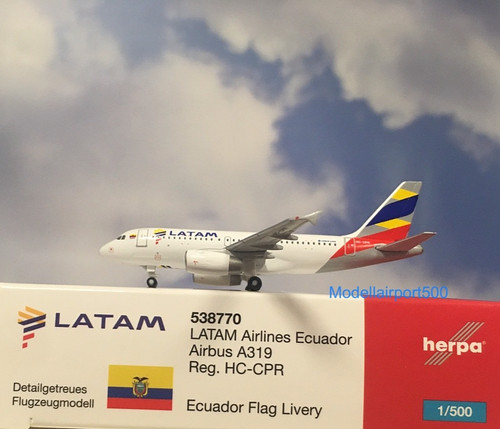 Herpa wings 500 airbus - herpa,