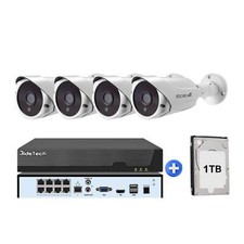 JideTech 4CH 5MP POE Kamera